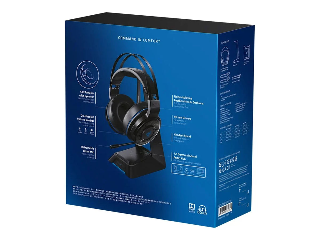 wireless full noise - GHz - size - Headset - Ultimate Thresher isolating 7.1 - - channel 2.4 Razer