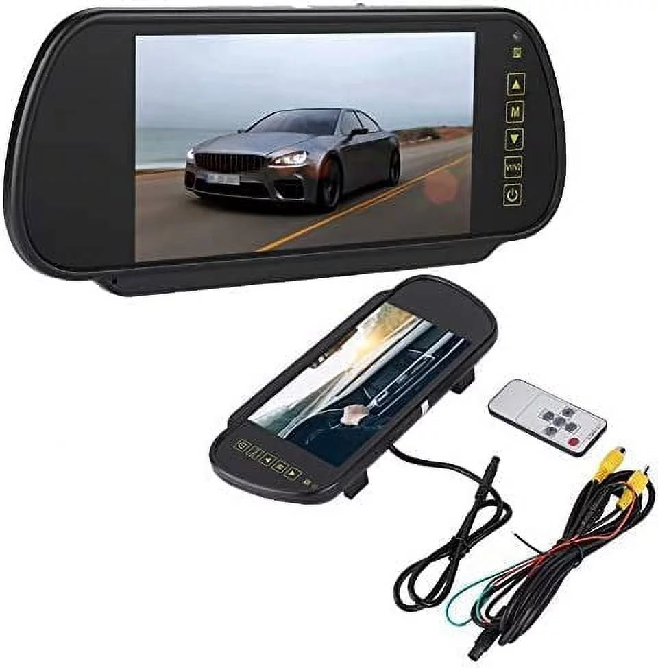 Bileeko 7 Inch Screen LCD View Rear for Vehicle Car Mirror Monitor Parking