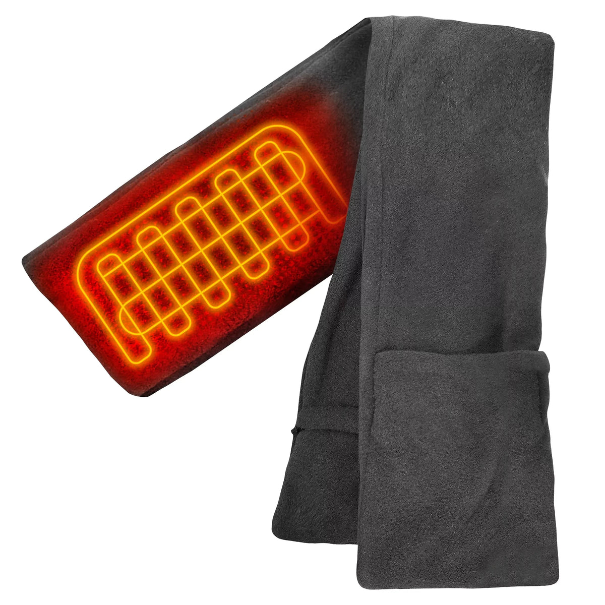 Grey One AA Battery ActionHeat Size - Heated Scarf -