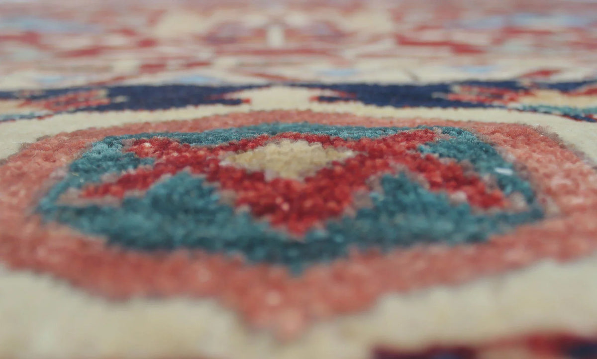 13'7" 9'10" Aria x Ramez Rust/Blue Rug,