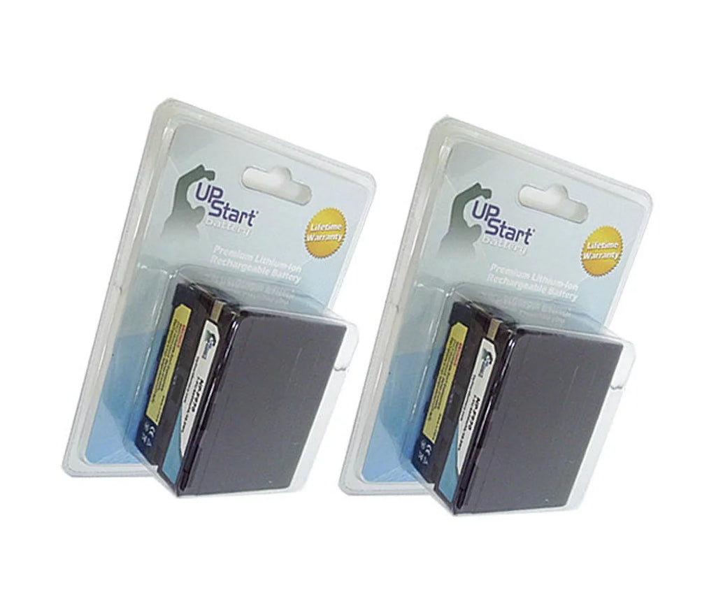 Lithium-Ion) NP-F970 Battery - Pack 7.4V, Replacement 2x High Battery Sony for GV-A500 Capacity Camera Battery High (6600mAh, Digital Capacity UpStart - Sony