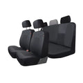 43645WDI 3-Piece Black Covers, Car Dickies Petersen Seat Leather Vegan Genuine