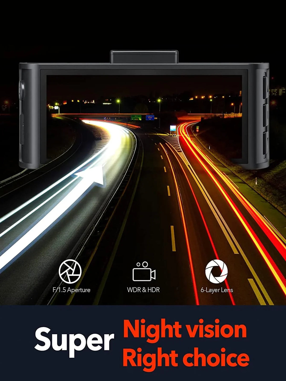 4K Wi-Fi, Camera, Dash GPS Hardwire and Cam with Front Kit Type-C