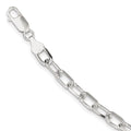 7.5inch Silver Fancy Sterling Bracelet Link