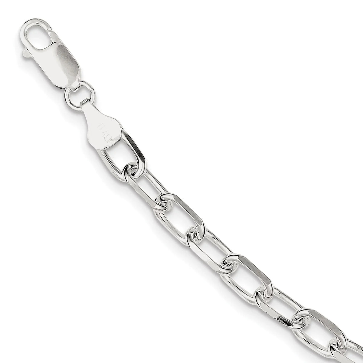 7.5inch Silver Fancy Sterling Bracelet Link