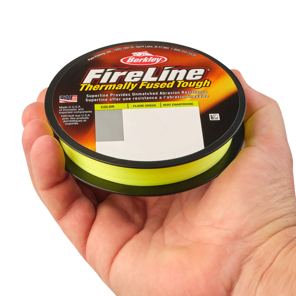 Berkley 2.7kg 6lb FireLine® Flame Line Superline, Fishing | Green,