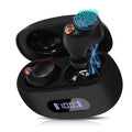 Lenovo True + Wireless Balanced, Connection, K5 Black, 5.2 Connect, Earbuds with Water Resistance, Charging Case, UrbanX Bluetooth Boost IPX5 Pro Dual Bluetooth Bass Compatible