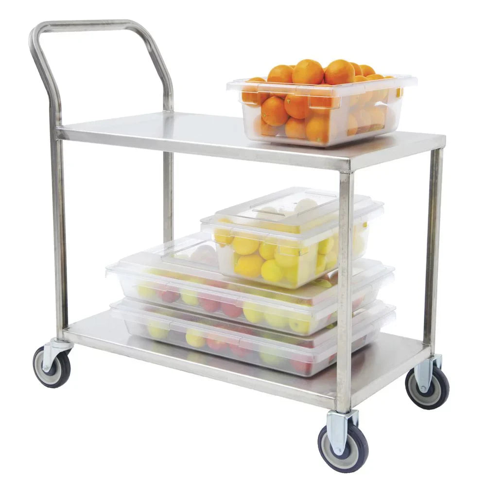 with - Steel L 41" x H Stainless Cart Handle x 41" Stock HUBERT® W 20" Loop