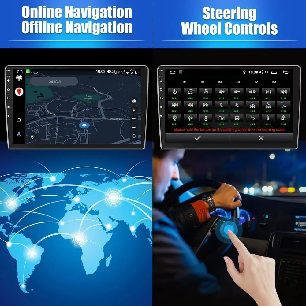 Android Auto 2015 2014 Car Radio inch carplay with Chevy 9 Stereo Apple Spark Wireless 2013 2G+32G for