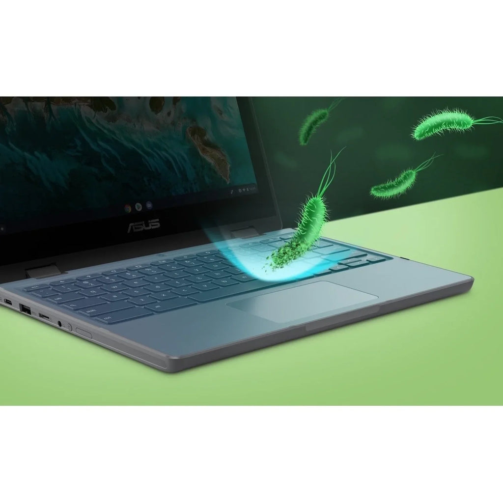 ChromeOS, 11.6" Touchscreen, N5100, CR1100FKA-YZ184T Flip Celeron Intel 64GB SSD, Asus Chromebook