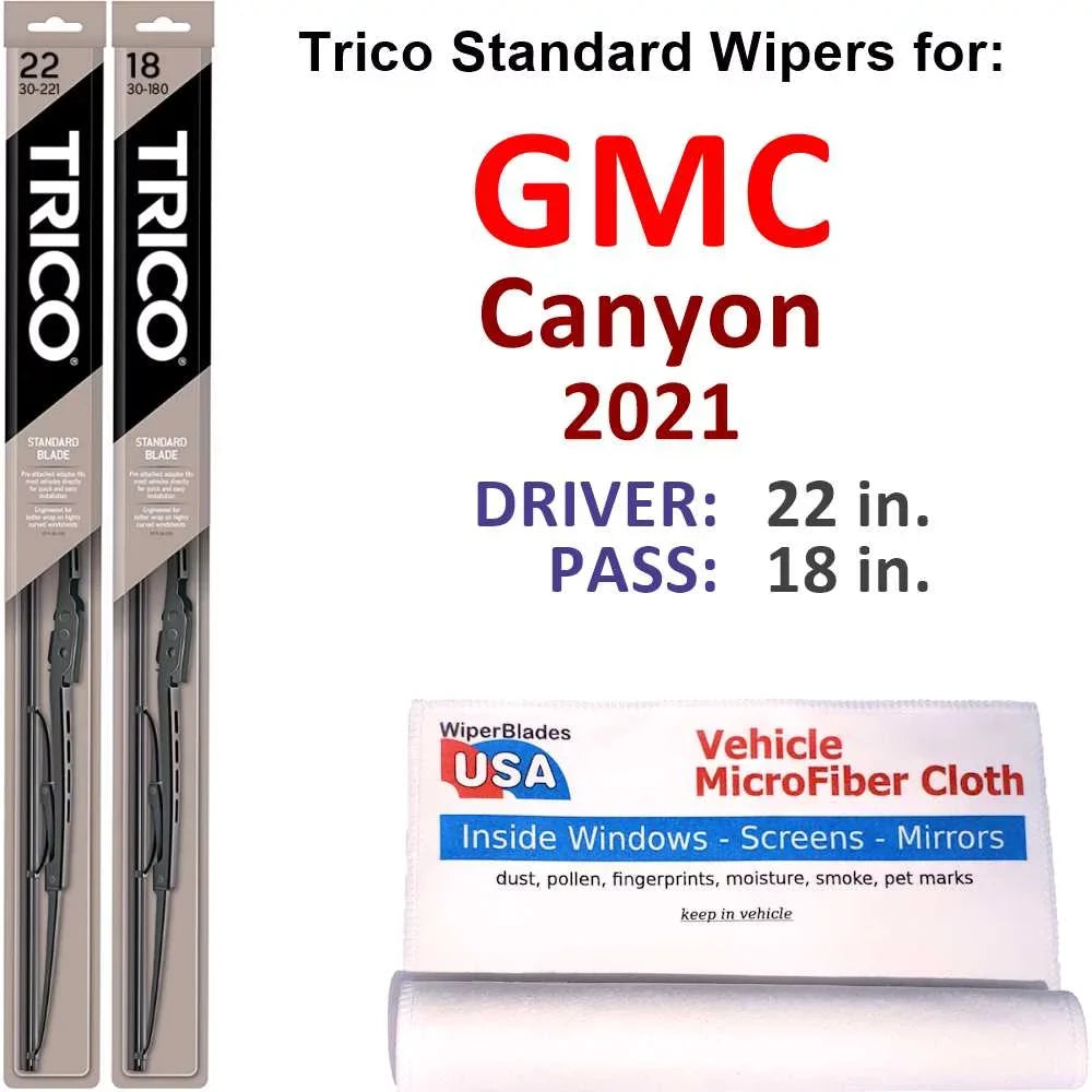 2021 GMC Blades of 2) (Set Canyon Wiper