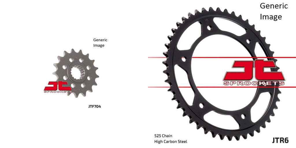 Street Kit JT Rear Sprocket Front & F800 GS for BMW 2008-2013
