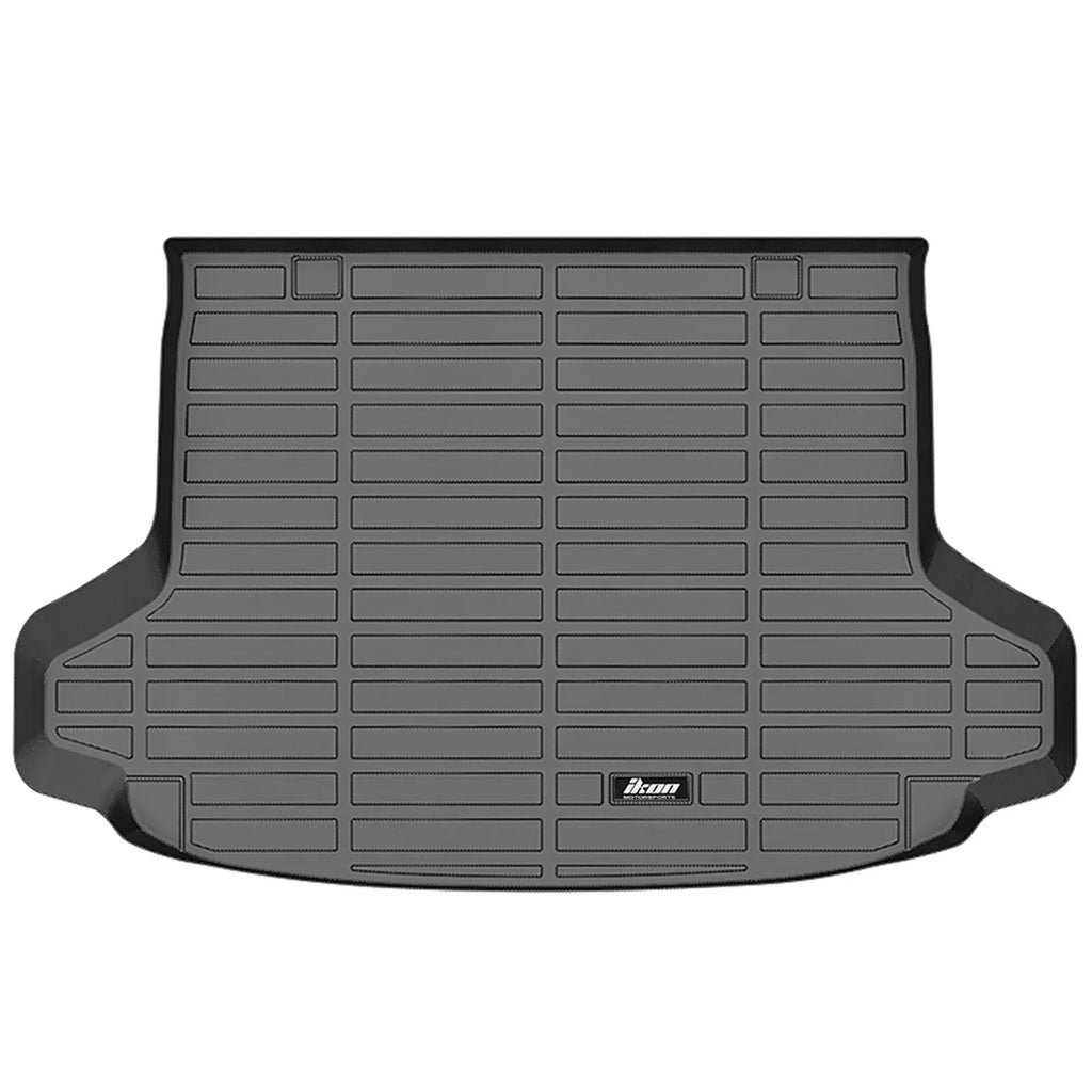 Protector Front Cover Mats Molded Mat Rear 2nd TPE Compatible Protection 3D Carpets Floor Boot Row HR-V, Cargo & 2023-2024 Honda With Pad 1st Weather All Liner Trunk Ikon Black Motorsports Tray