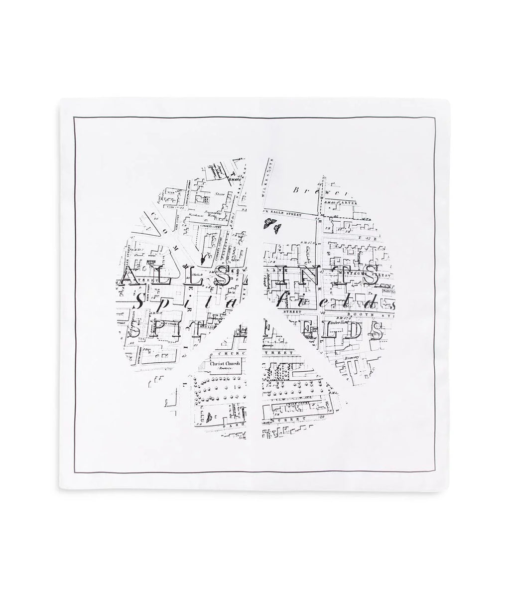 Allsaints Peace Bandana Silk