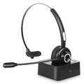 with Wireless UX-M97 Headset, Charging Headset Mic Dock Function Noise X3 Bluetooth With Headset Microphone, for with Realme Wireless Mute Cell Comfortable Charging Isolation Base Phone