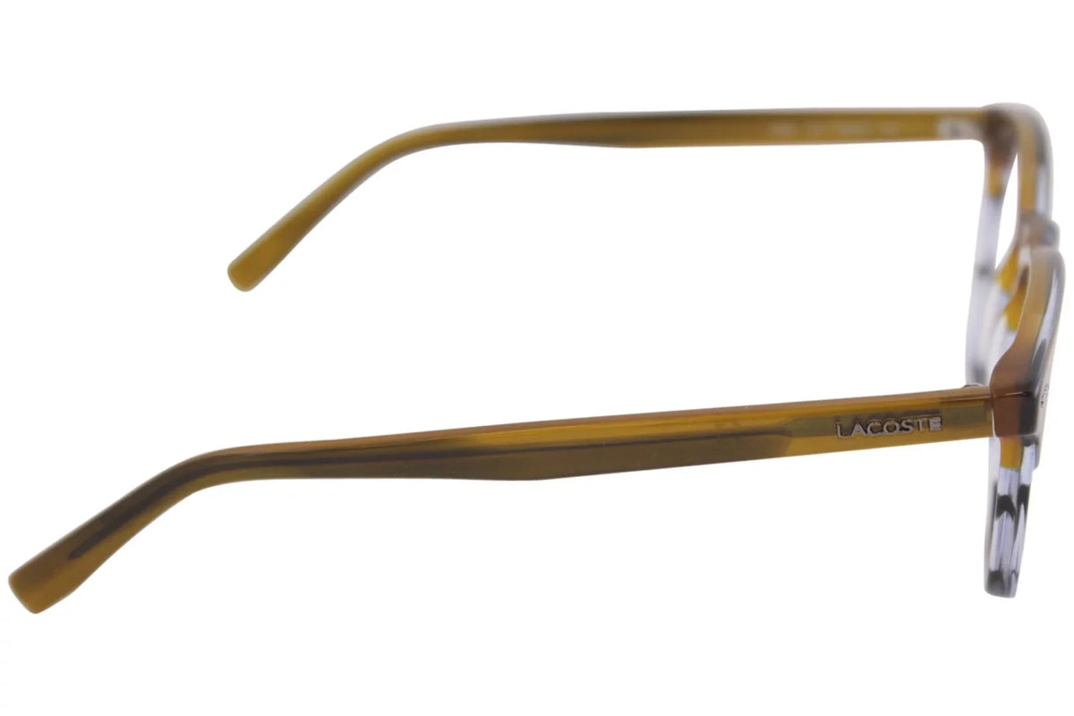 215 Men's L2832 Lacoste 50mm Brown/Blue Frame L/2832 Optical Eyeglasses Striped