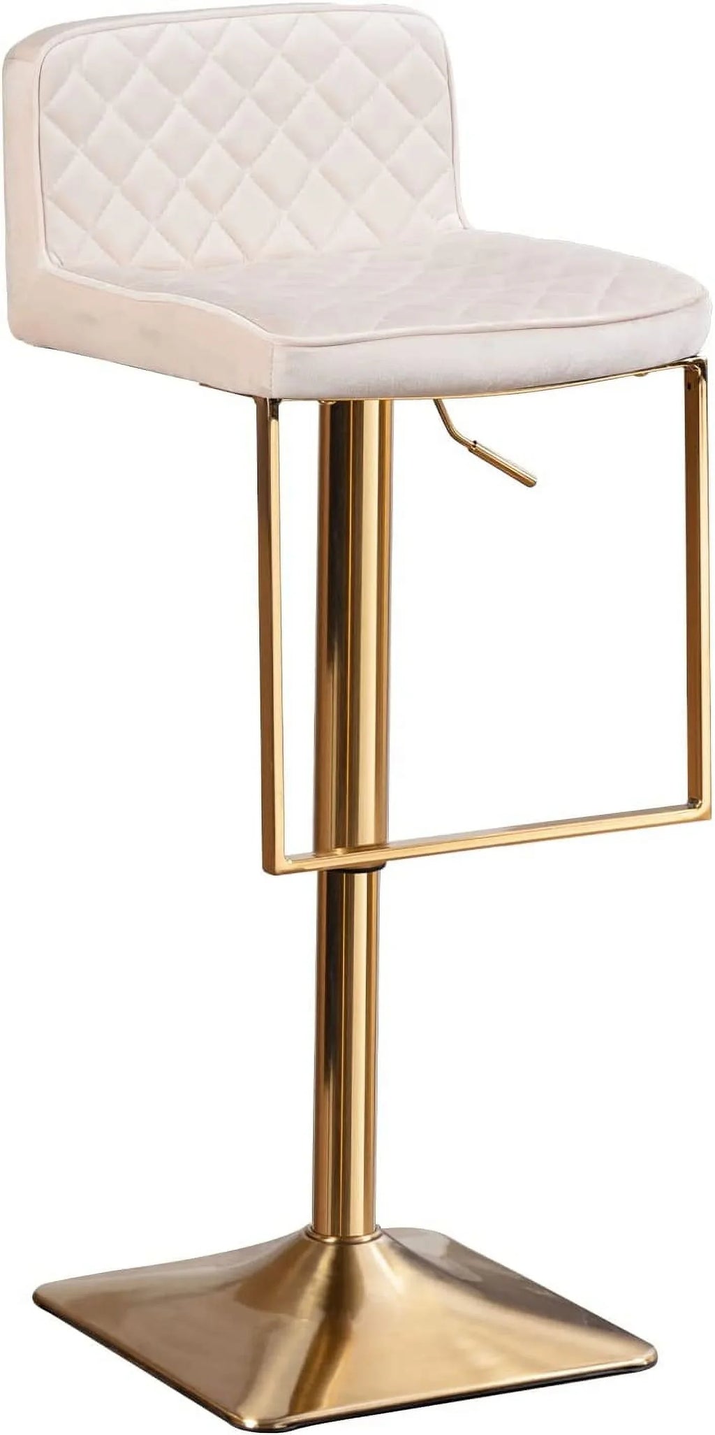 Stools Chairs Set Modern xrboomlife for of Height para Barstools Island Counter Gold Chair Stools cocina barra (Ivory Stools Adjustable Height Velvet sillas Kitchen de Island Swivel
