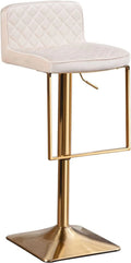 Stools Chairs Set Modern xrboomlife for of Height para Barstools Island Counter Gold Chair Stools cocina barra (Ivory Stools Adjustable Height Velvet sillas Kitchen de Island Swivel