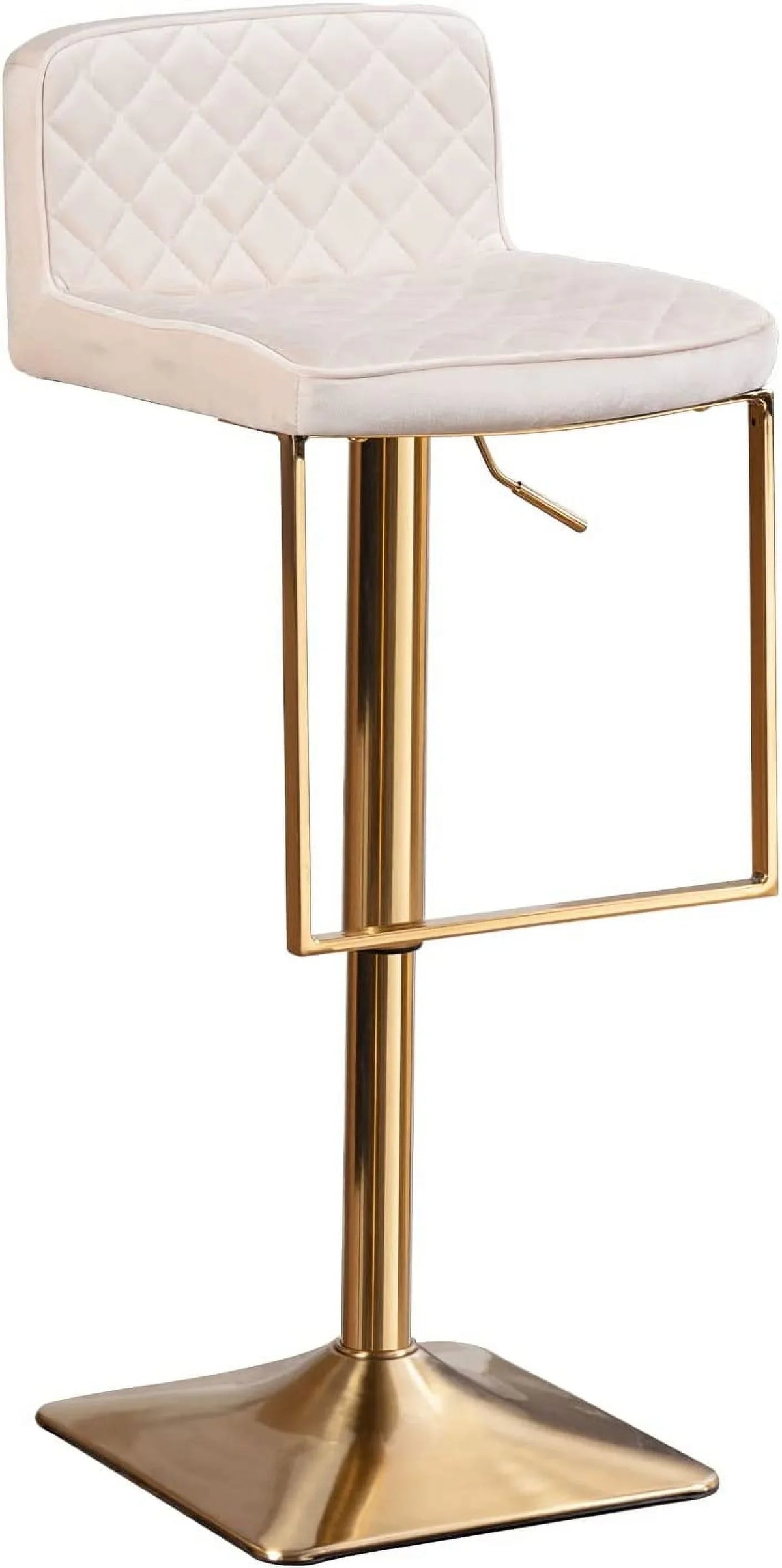 Stools Chairs Set Modern xrboomlife for of Height para Barstools Island Counter Gold Chair Stools cocina barra (Ivory Stools Adjustable Height Velvet sillas Kitchen de Island Swivel