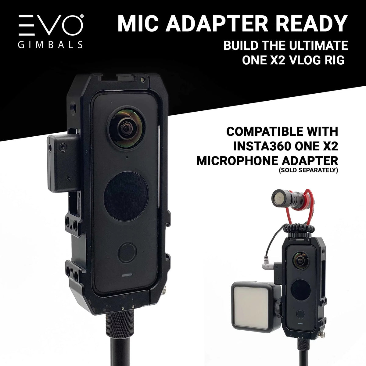 PROX2 Camera X2 ONE Insta360 for Cage