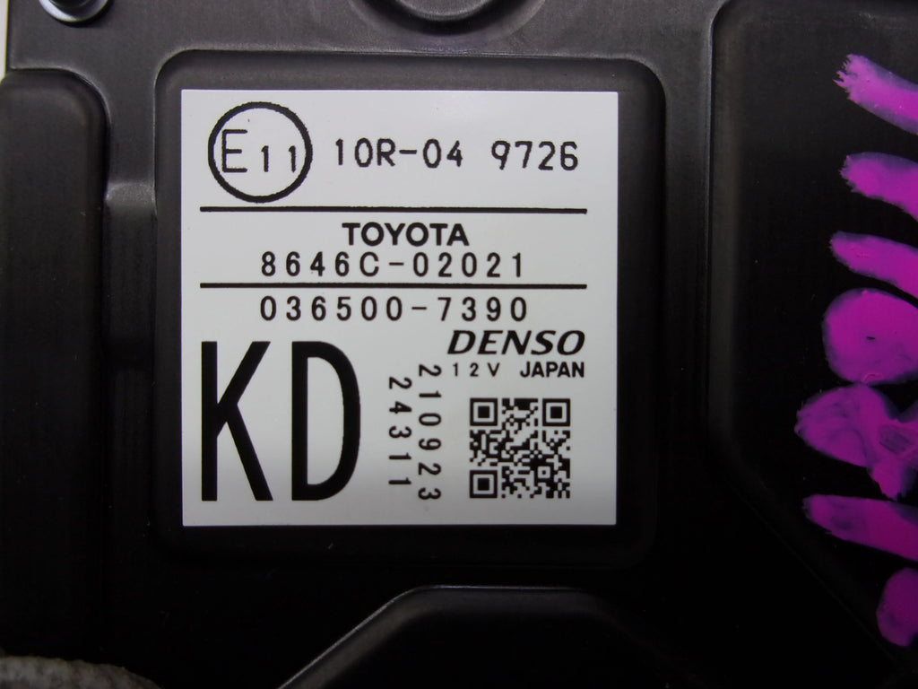Pre-Owned Windshield Departure Corolla Camera Forward (Good) Toyota Mtd OEM 2019-2023 View Lane
