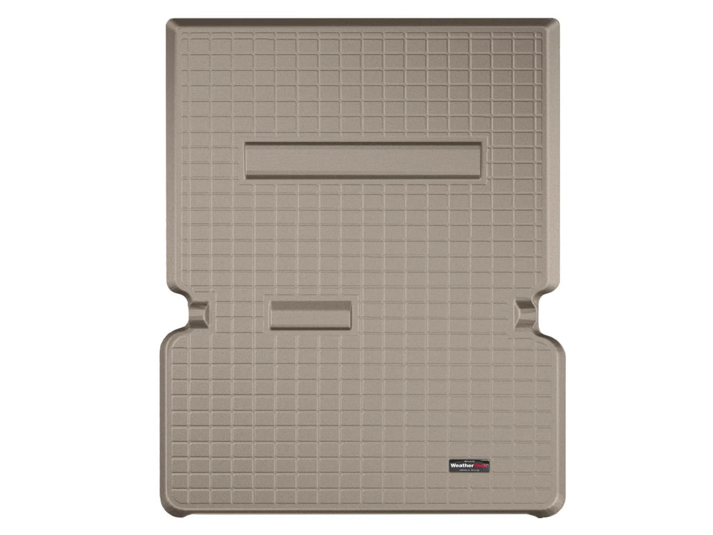 Trunk compatible - Honda Behind Cargo 2nd 2005-2010 Liner WeatherTech Odyssey Seating, Tan with Row