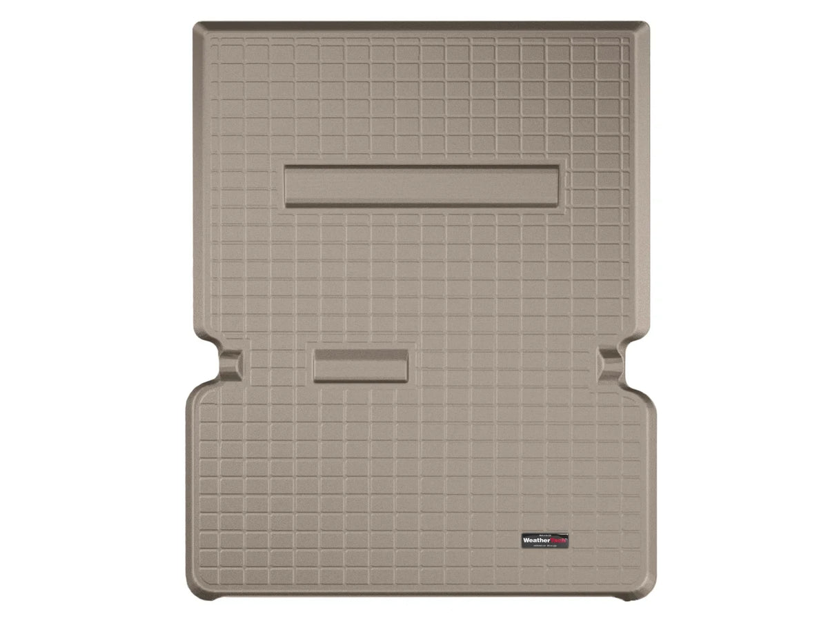 Trunk compatible - Honda Behind Cargo 2nd 2005-2010 Liner WeatherTech Odyssey Seating, Tan with Row