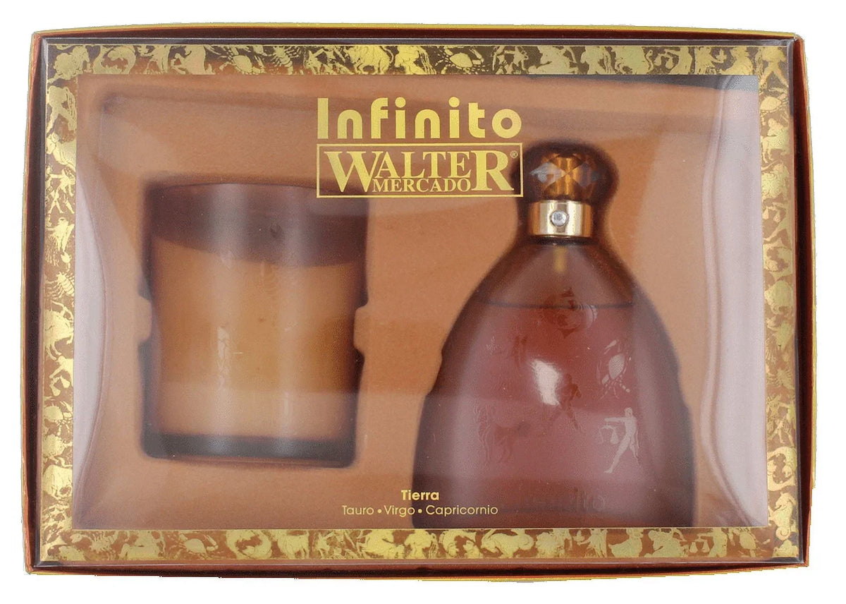 Tierra Infinito For Walter By Perfumed Candle EDP Set: 5.3oz 3.4oz+ Mercado Women