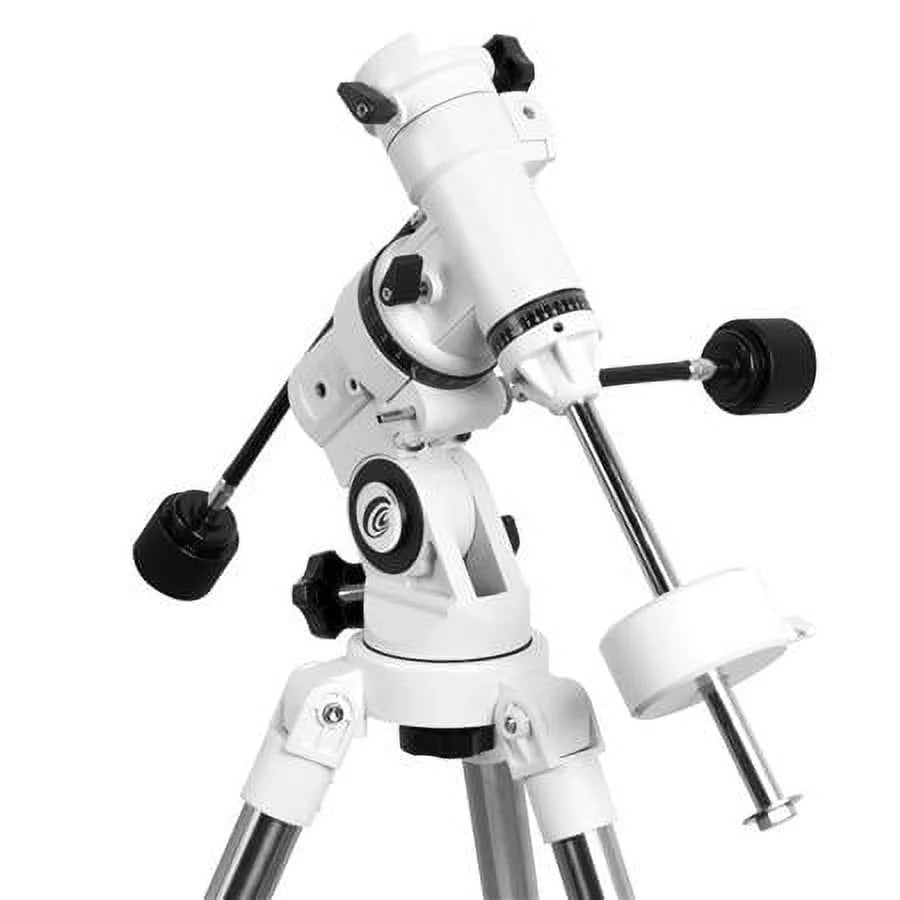 EXOS Nano White Maksutov-Cassegrain EQ3 Equatorial Tube with German Telescope Mount, FirstLight MAK100mm f/14