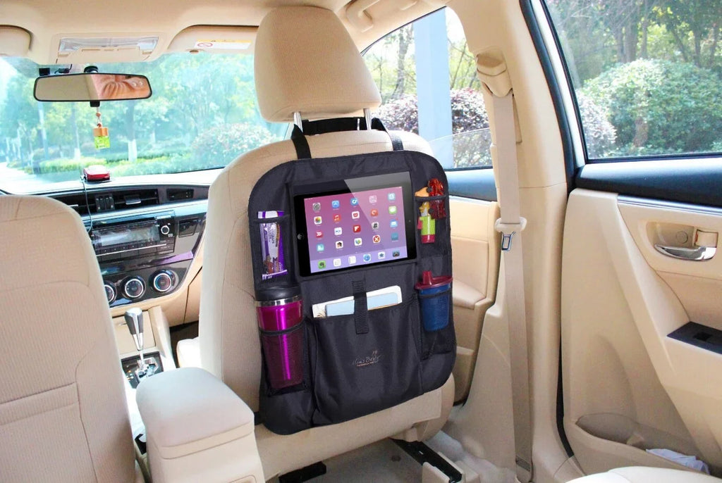 '- Touch Mom's Protector, Seat Car Tablets Organizer iOS Holder for Screen Besty - Auto Kids Tablet Android & Back Multipurpose Organizer Back as Use Seat Kick and Toddlers for Mat, Car
