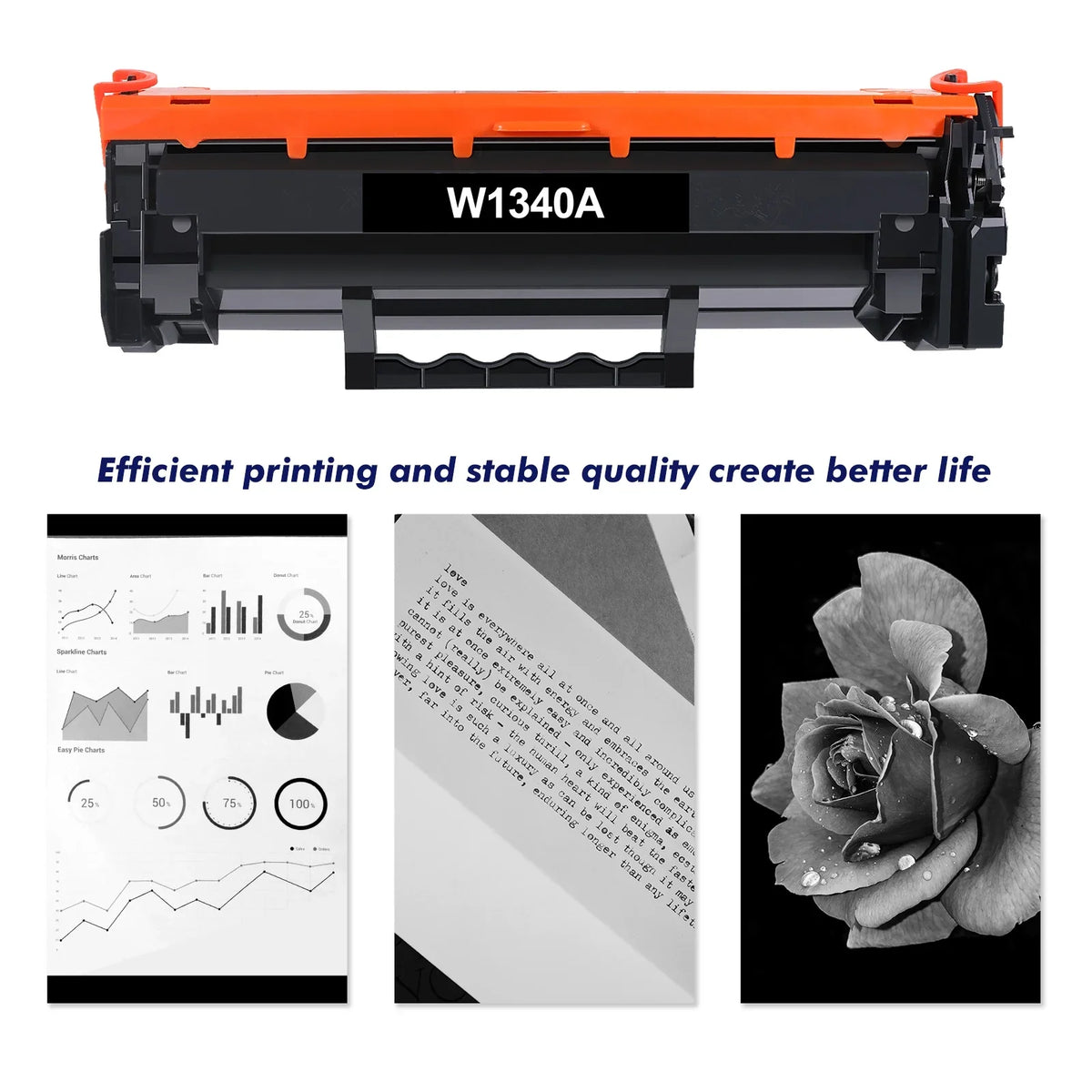 Ink for HP M234dw Cartridge (Black, Toner M209dw W1340X M234sdw 134A Compatible Chip) Printer 134X for M234sdn LaserJet 134A MFP Toner 134X (with HP W1340A 2-Pack)