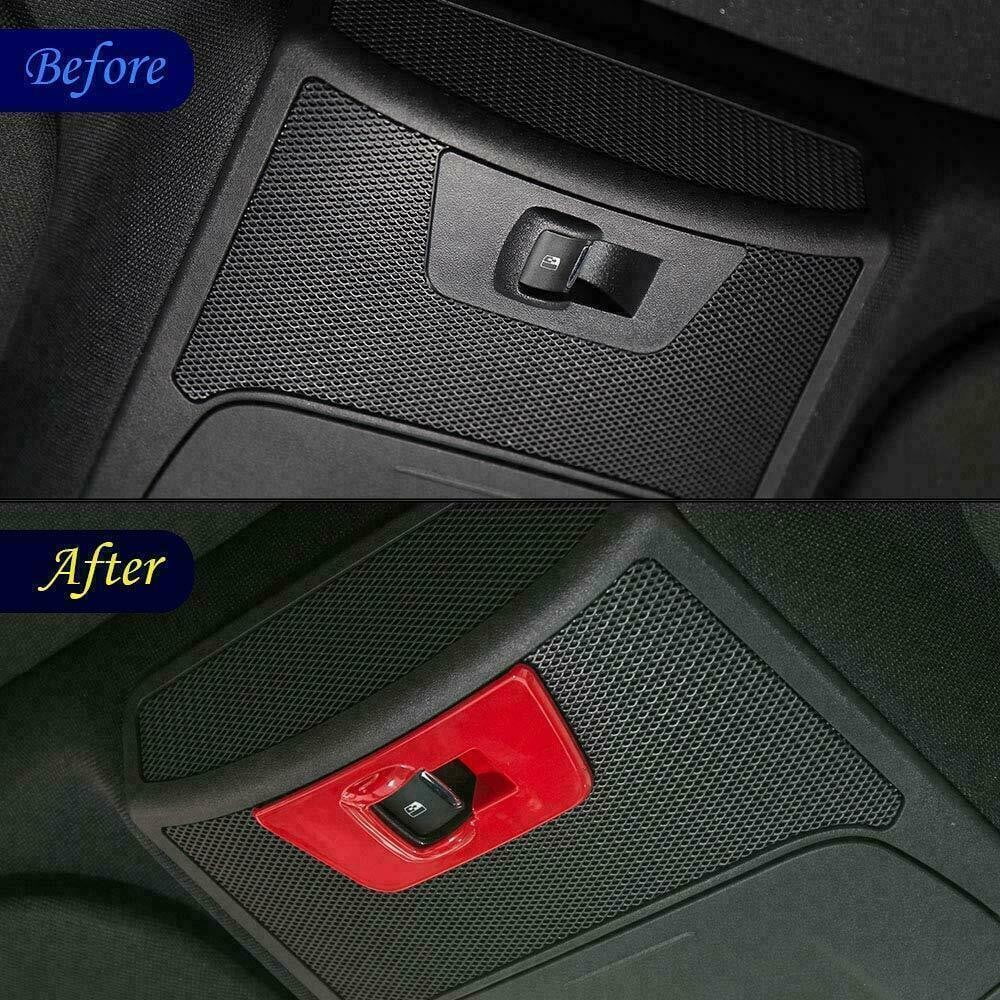 Kit Console F150 Center Cover Set 28pcs Teledu Red Interior Full Trim