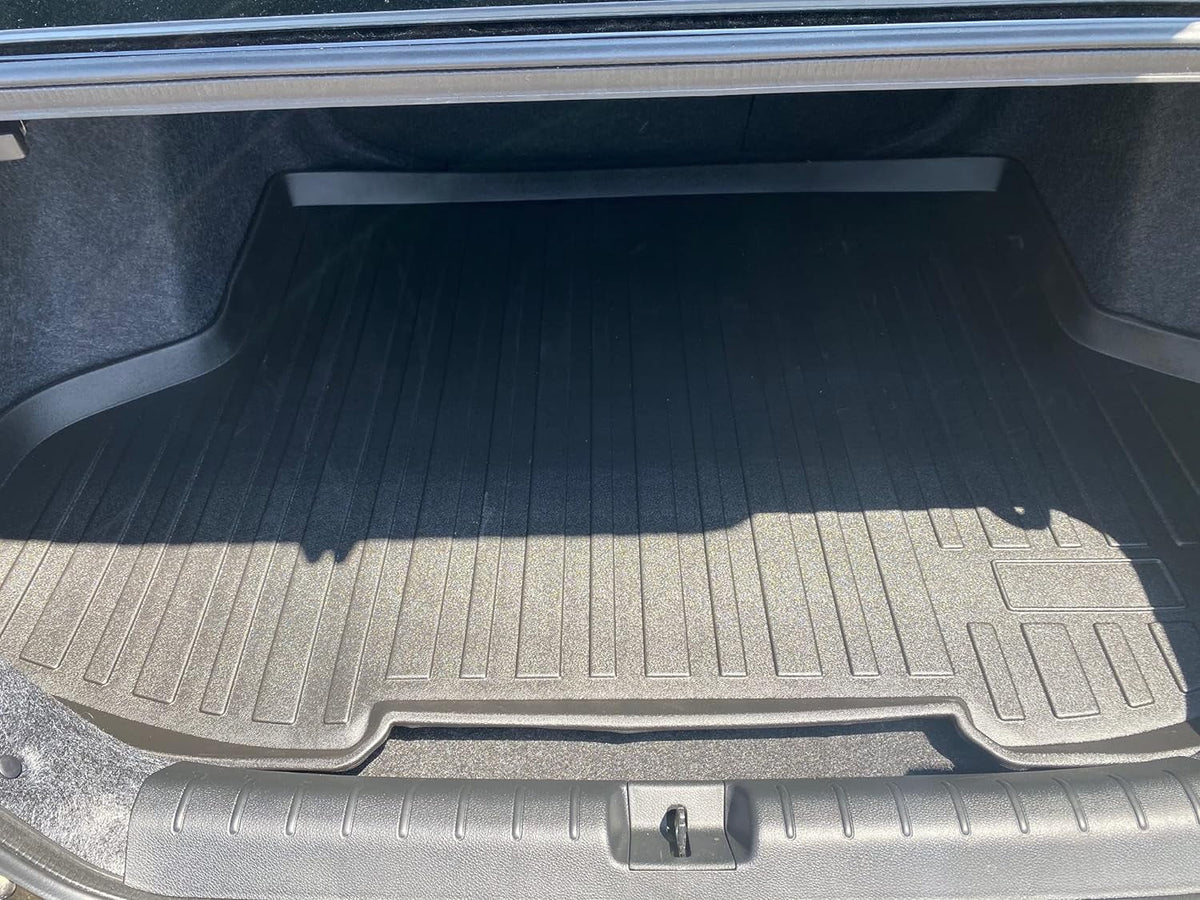 Honda – Easy Liner Lip Laser Raised Trunk – – with Trunk Non-Slip EACCESSORIES Cargo Trunk for Weather-Resistant Install – 2016-2021 – Mat Design Sedan Cars Rubber Mats to Pre-Cut EA Car for Civic Mat