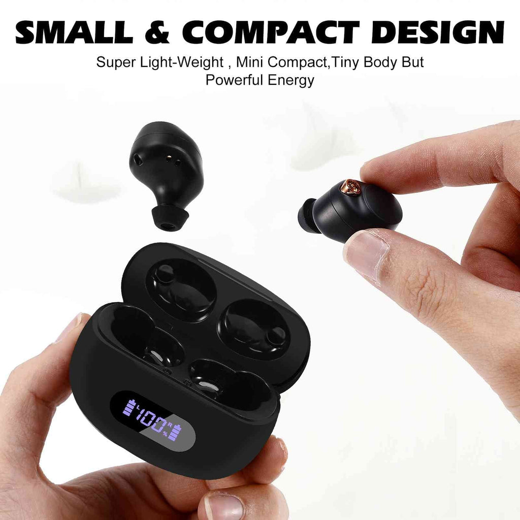 IPX5 Connection, Compatible Tab Bluetooth + Dual Wireless Balanced, Case, Earbuds 5.2 Bass Boost UrbanX True Connect, Bluetooth Water Smart Black, Lenovo Yoga Charging Resistance, with