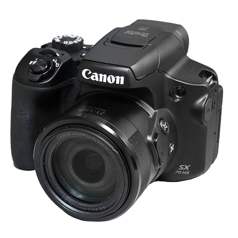 PowerShot Canon + Warranty - 64GB HS 1 Kit Yr Tripod Digital SX70 + Camera