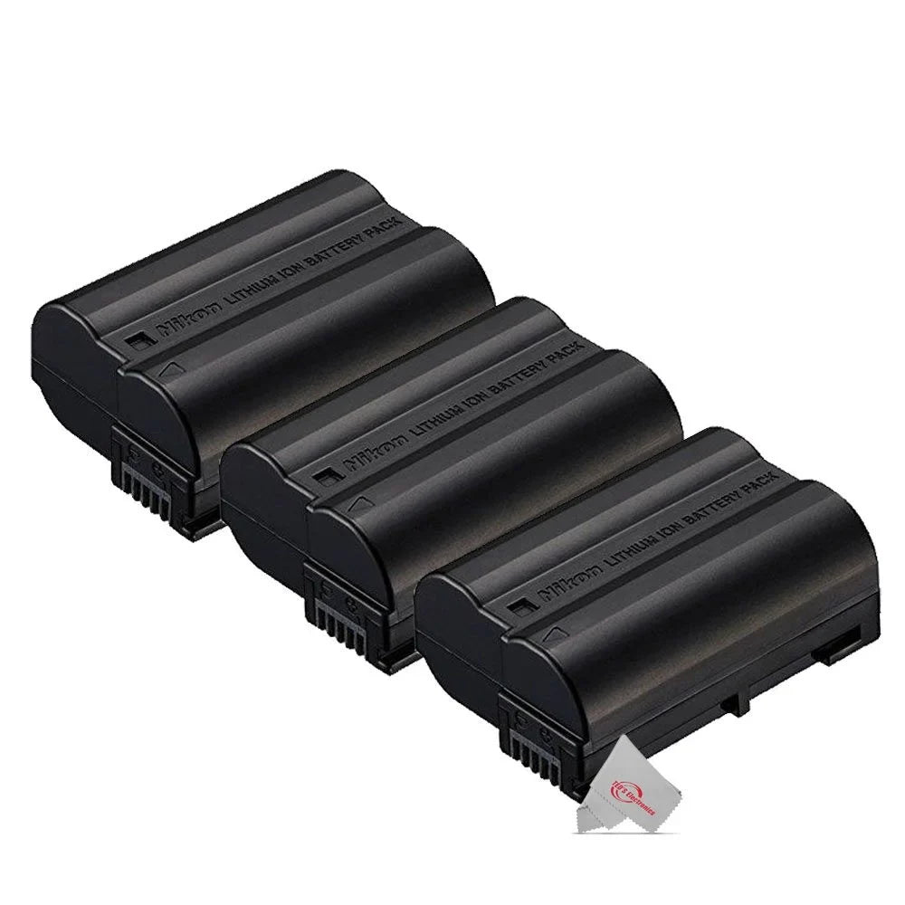 Nikon for Replacement D780 Z5 Cameras Z7 Vivitar D750 D500 EN-EL15 Z6 Battery 3X D800 Digital D7500 Nikon