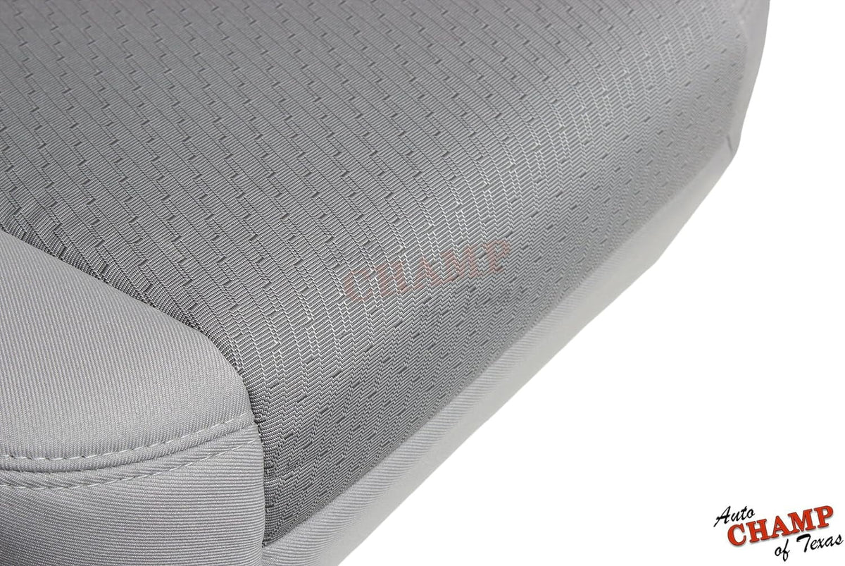 Auto Yukon XL - 2009-2014 Bottom Of SLE 1500 with GMC Seat Cloth 2500 -Driver Side Compatible Cover Champ Gray Texas: