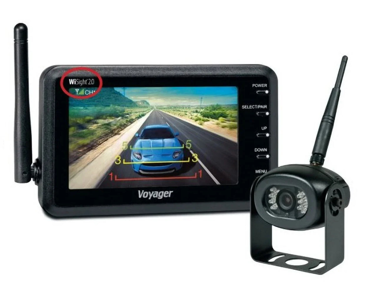 Wireless WiSight - Voyager w/Camera 4.3" - Monitor 2.0
