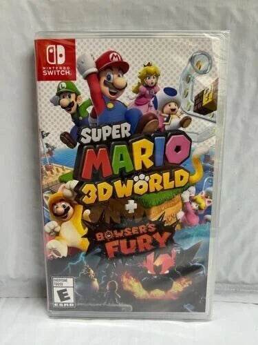 Super Brand Bowser's 3D Fury + Switch New World Mario Game