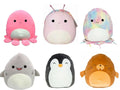Set #A Piece 5" Series Kellytoy Sea-Life Squishmallow 6 Plush Toy