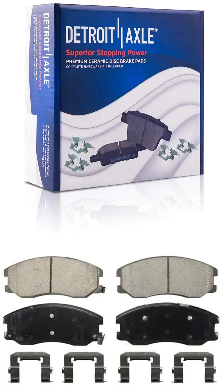 Sport and Pontiac Vue Front Axle VUE Captiva for 4 XE Brake Equinox Torrent Pads 2008-2009 Suzuki Chevrolet XL-7, SATURN - Saturn Pads Fits Detroit Ceramic Rear Brake select: Replacement