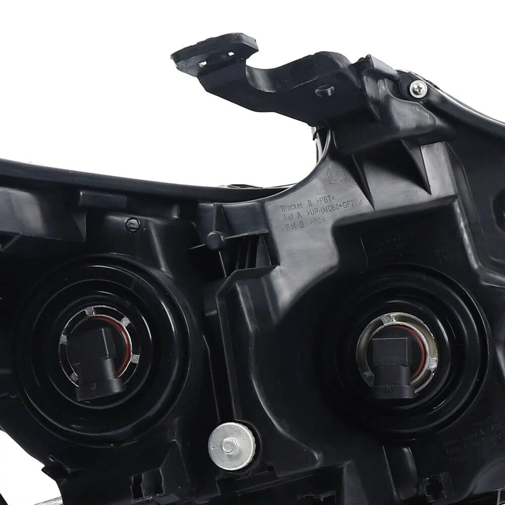 for Pair + 2018 Nissan Headlights Housing Left 2017 Right Chrome Altima 2016