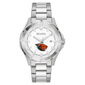 Sport Classic State Silver Bulova Oregon Beavers Stainless Men's Watch Steel