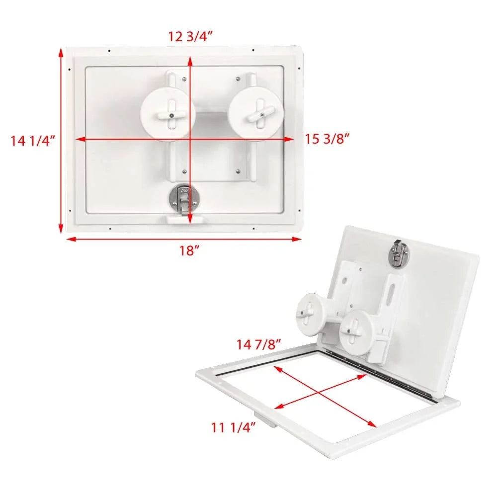 Hatch 31-13341 Boat Knife Holder Robalo 2011 | / R300 Pliers White