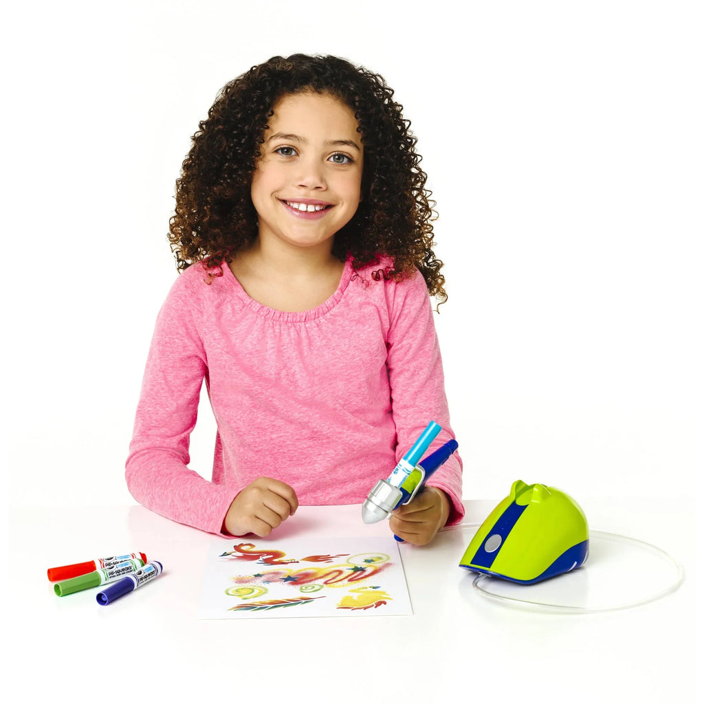 Crayola Air Pieces 18 Set, Marker Sprayer