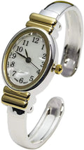 Excellent Watch Women's Cuff 20mm Platinum 8200 Watches-Geneva (Two-Tone)