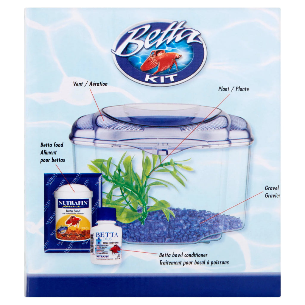 Marina Aquarium Kit, Betta Purple, Pals 0.5-Gallon Starter