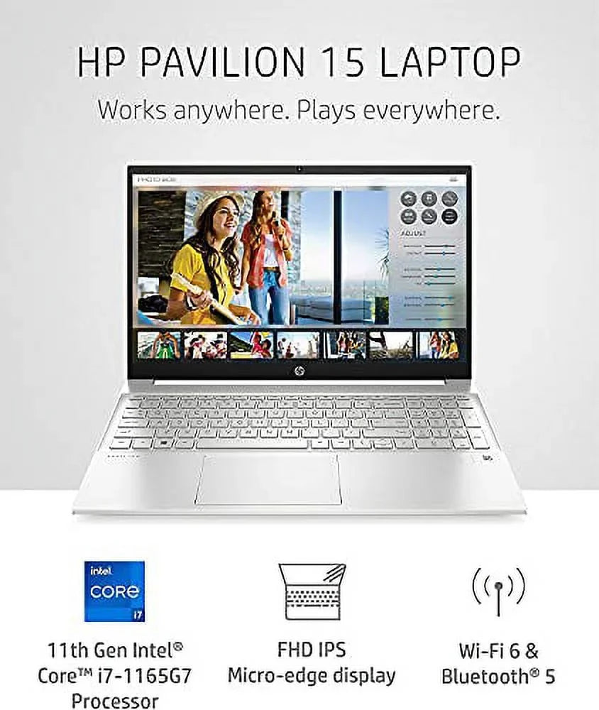 11 NVMe - w/ 6 - - USB-C 5 Intel HP - Laptop - 1080) Bluetooth Xe - 32GB 11th IPS Windows FHD USB - Graphics - HDMI DDR4 WiFi Iris x 1TB i7-1165G7 Pavilion - 32GB (1920 15.6" - Pro SSD 2022
