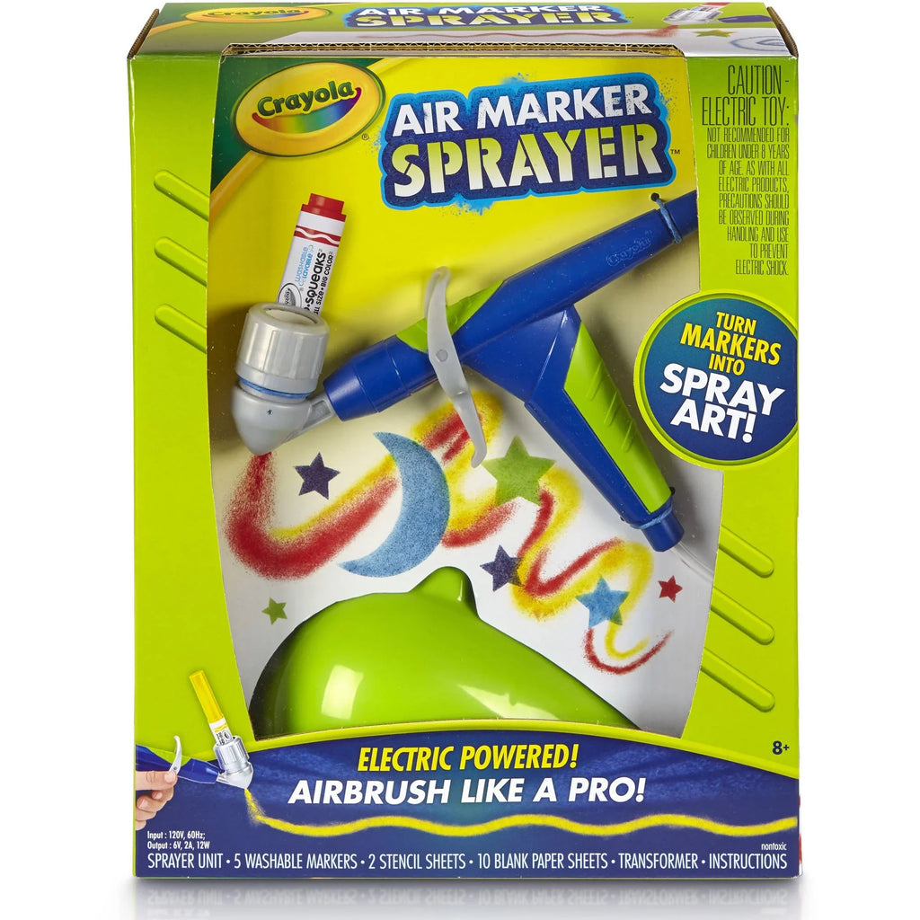 Crayola Air Pieces 18 Set, Marker Sprayer