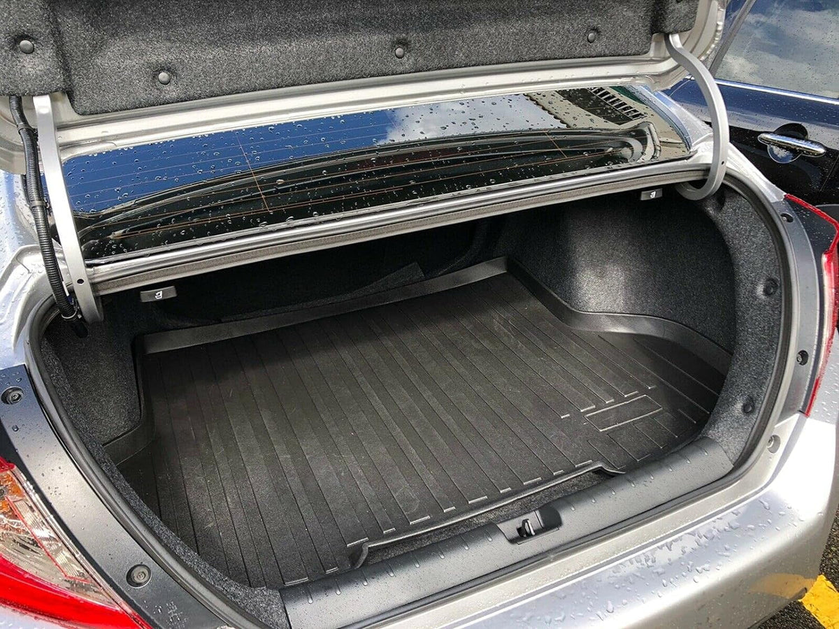 Honda – Easy Liner Lip Laser Raised Trunk – – with Trunk Non-Slip EACCESSORIES Cargo Trunk for Weather-Resistant Install – 2016-2021 – Mat Design Sedan Cars Rubber Mats to Pre-Cut EA Car for Civic Mat